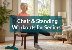 Chair and Standing Workouts for Seniors: Low-Impact Strength and Mobility When Getting Down Is Difficult
