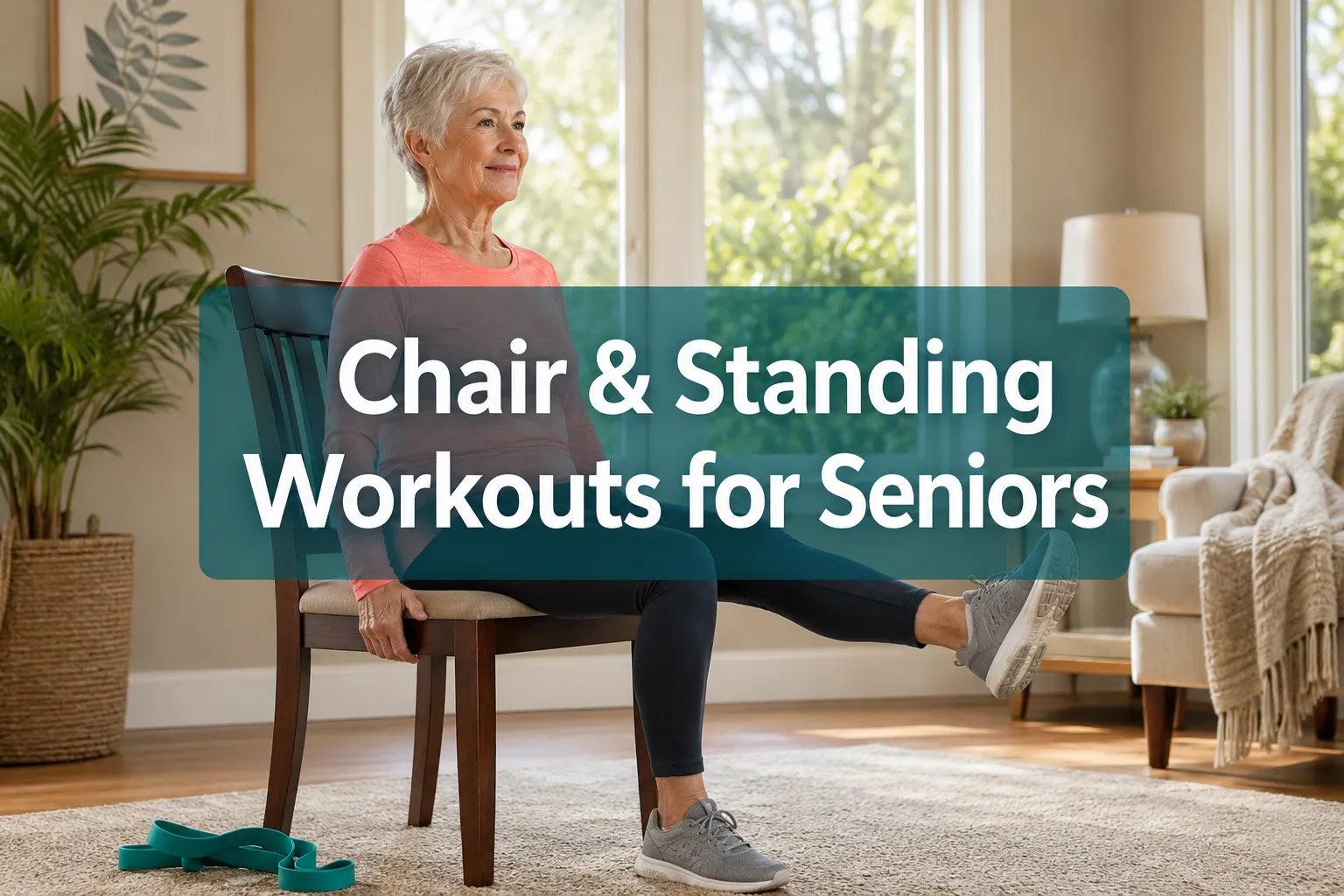 Chair and Standing Workouts for Seniors: Low-Impact Strength and Mobility When Getting Down Is Difficult