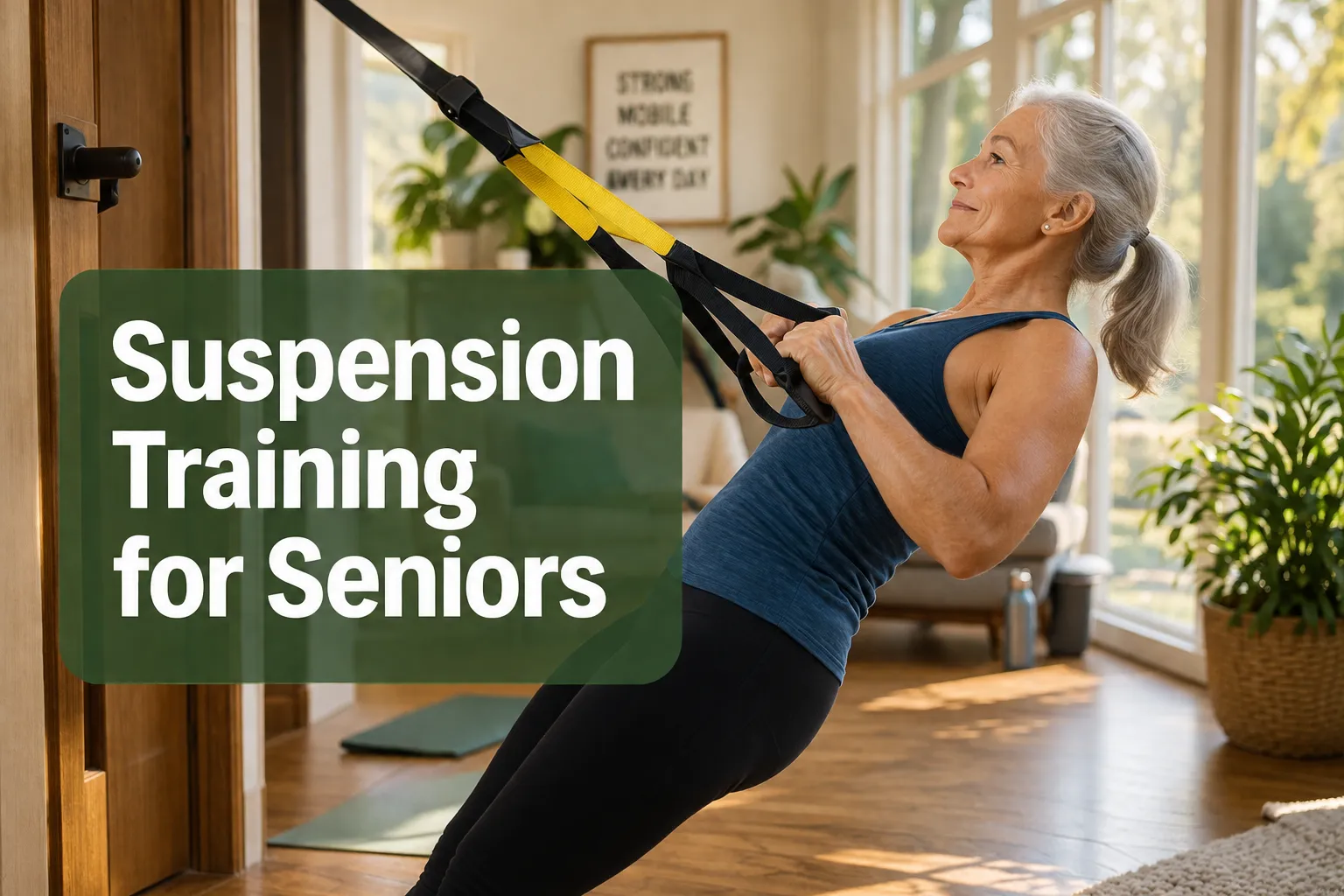 Suspension Training for Seniors: Joint-Friendly Strength and Flexibility at Home