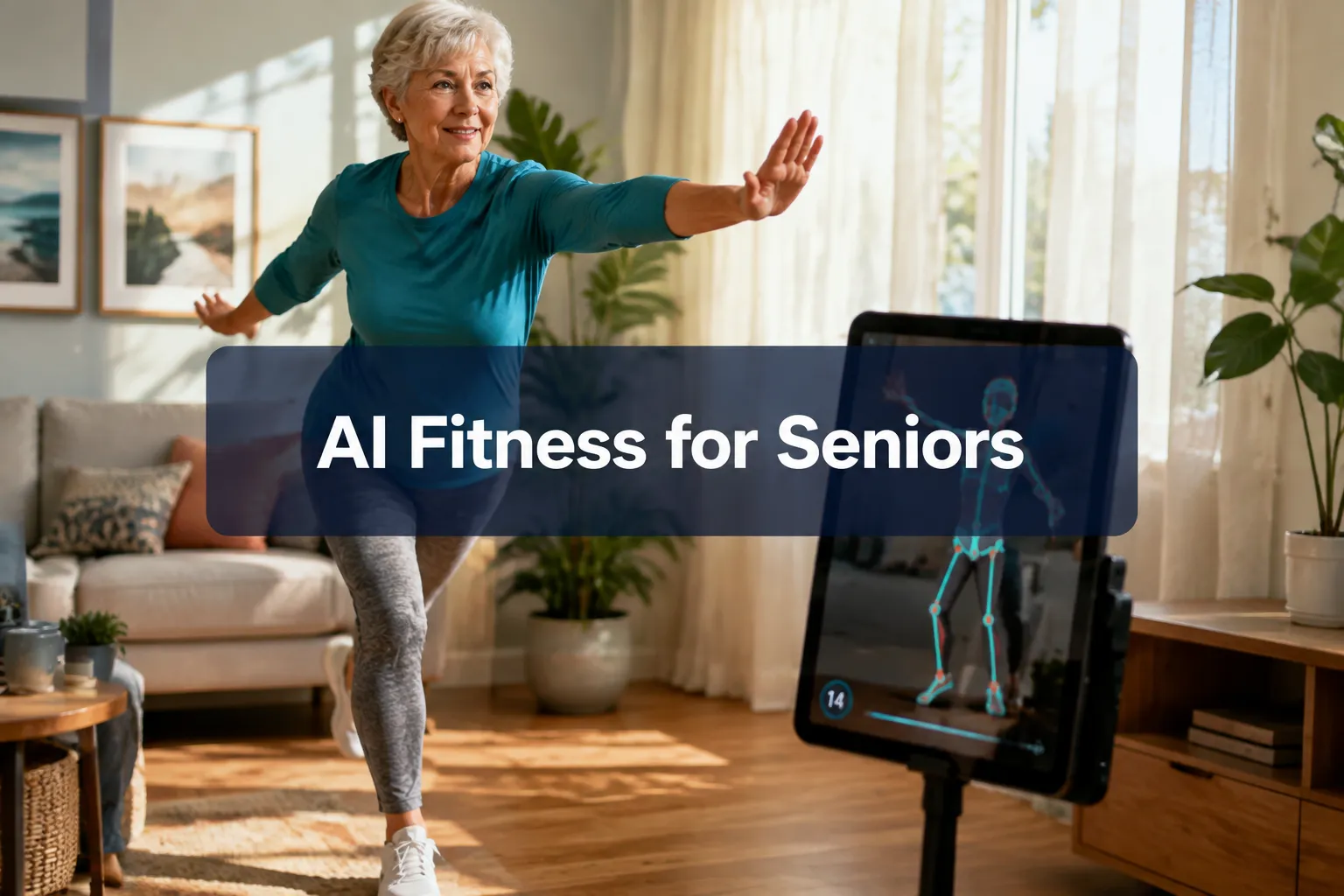AI-Powered Fitness Apps for Seniors: How Movement Assessment Technology Personalizes Your Home Workouts