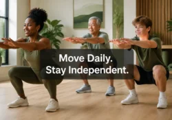 Daily mobility routines for injury prevention and long-term independence