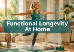 Functional longevity training for older adults at home