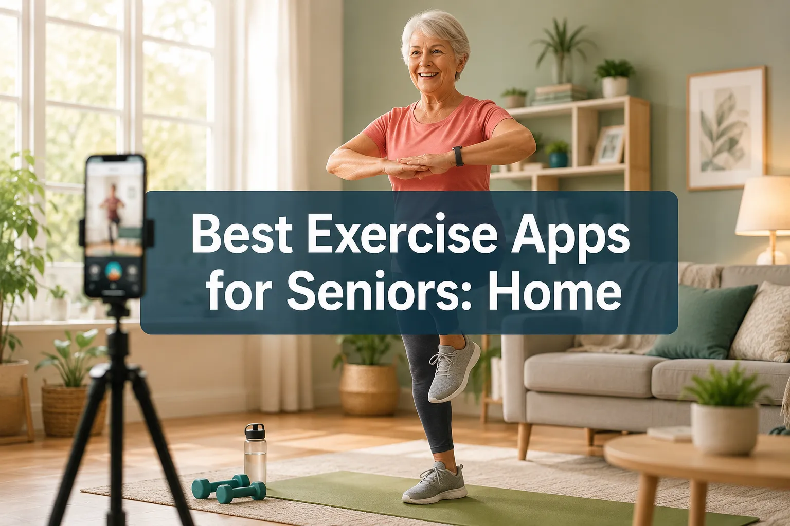 Best Exercise Apps for Seniors: Home Strength, Mobility, and Balance Training on Your Phone