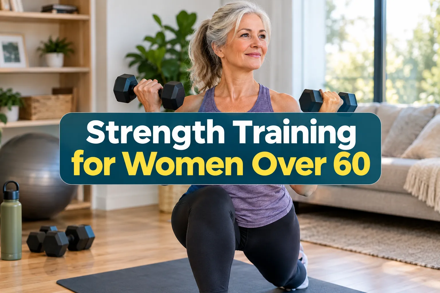 Strength Training for Women Over 60: Science-Backed Home Programs to Build Muscle and Protect Bone Density