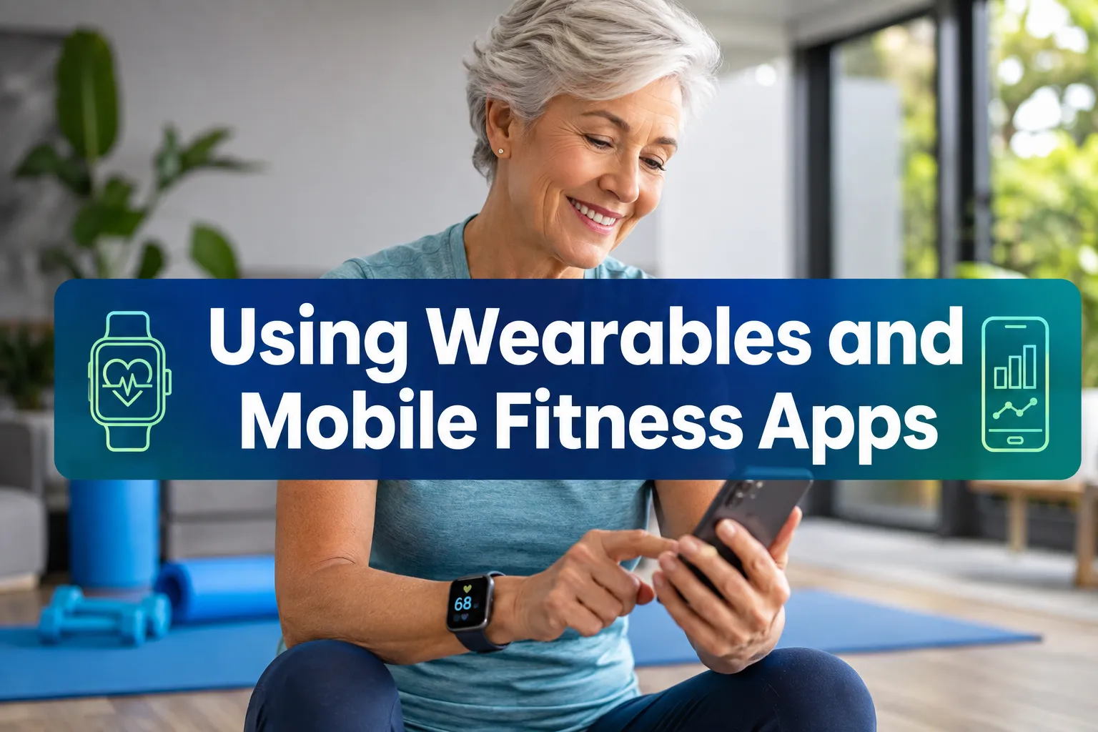 Using Wearables and Mobile Fitness Apps to Personalize Senior Strength and Mobility Training