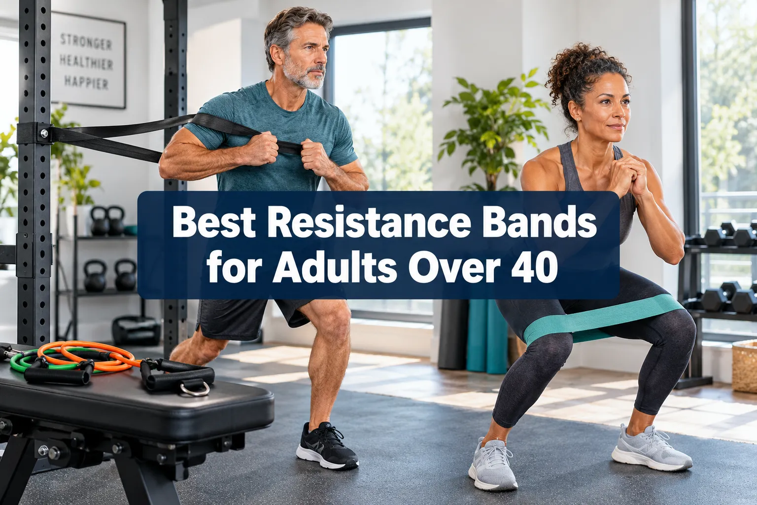 Best Resistance Bands for Adults Over 40 Who Want to Build Muscle: Loop, Tube, and Adjustable Systems