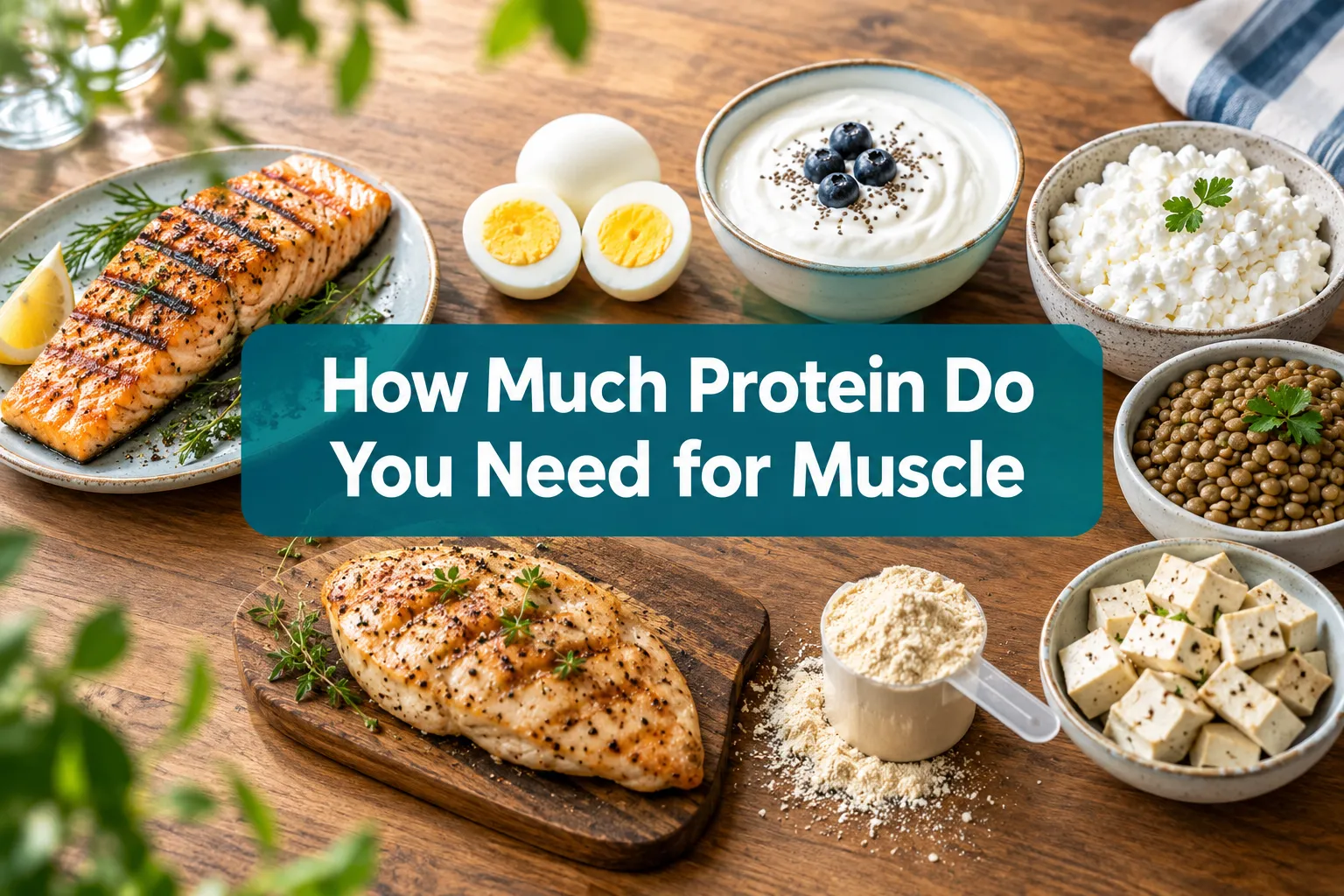 How Much Protein Do You Need for Muscle Recovery After 40? Daily Targets, Timing, and Meal Examples