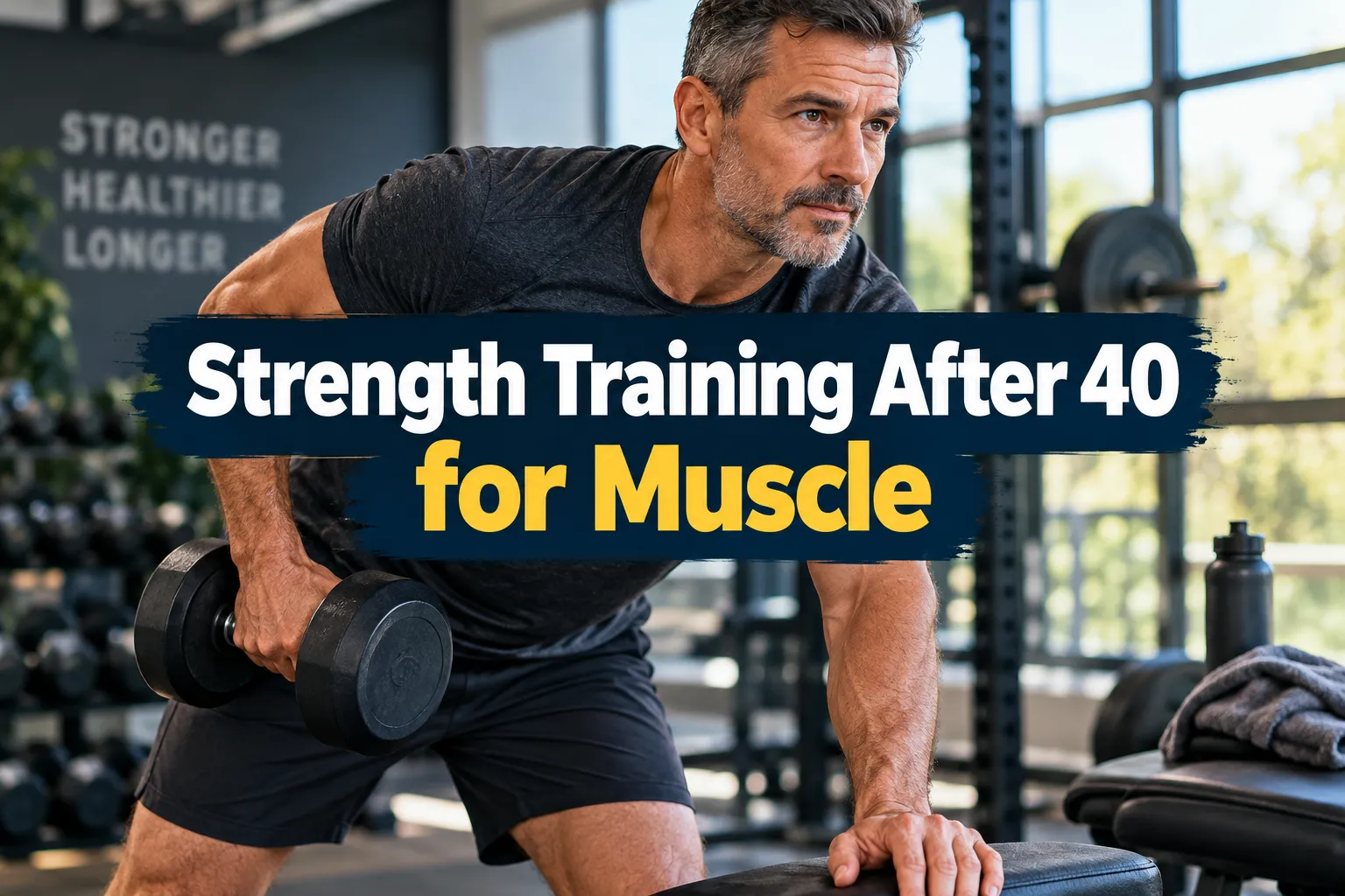 Strength Training After 40 for Muscle Preservation: How to Slow Age-Related Muscle Loss